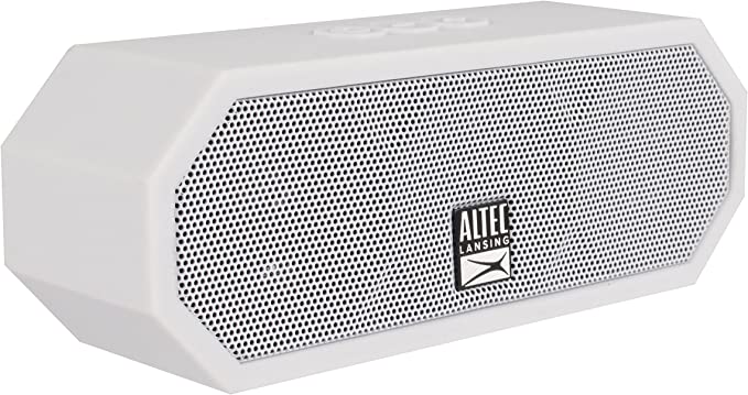 Altec Lansing IMW457 Jacket H2O Indoor Outdoor Bluetooth Speaker, White