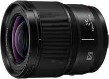 Load image into Gallery viewer, Panasonic LUMIX S Series Camera Lens, 24mm F1.8 L-Mount Interchangeable Lens for Mirrorless Full Frame Digital Cameras, S-S24
