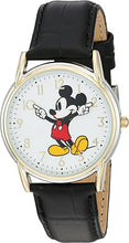 Load image into Gallery viewer, Disney Women&#39;s &#39;Mickey Mouse&#39; Quartz Metal Watch, Color:Black (Model: W002755)
