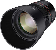 Load image into Gallery viewer, Rokinon 85mm F1.4 Weather Sealed High Speed Telepoto Lens for Nikon Z Mirrorless Cameras
