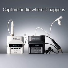 Load image into Gallery viewer, Tascam DR-10L Portable Digital Audio Recorder with Lavalier Microphone
