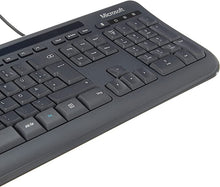 Load image into Gallery viewer, Microsoft Keyboard 600 Black, German layout, ANB-00008 (Black, German layout)
