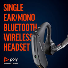 Load image into Gallery viewer, Plantronics - Voyager 5200 UC (Poly) - Bluetooth Single-Ear (Monaural) Headset - USB-A Compatible to connect to your PC and/or Mac - Works with Teams, Zoom &amp; more - Noise Canceling
