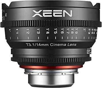 Rokinon Xeen XN14-C 14mm T3.1 Professional Cine Lens for Canon EF (Black)