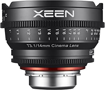 Rokinon Xeen XN14-NEX 14mm T1.5 Professional Cine Lens for Sony E Mount Interchangeable Lens Cameras (Black)