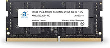 Load image into Gallery viewer, Adamanta 16GB (1x16GB) Laptop Memory Upgrade Compatible for Lenovo Flex, Legion, IdeaCentre, IdeaPad, ThinkCentre DDR4 2400Mhz PC4-19200 SODIMM 2Rx8 CL17 1.2v RAM DRAM P/N: 4X70N24889
