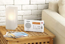 Load image into Gallery viewer, Sangean PR-D7 AM/FM Digital Rechargeable Portable Radio - White, One Size
