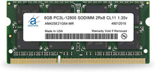 Load image into Gallery viewer, Adamanta 8GB (1x8GB) Laptop Memory Upgrade Compatible with Dell Alienware, Inspiron, Latitude, Optiplex, Precision, Vostro DDR3L 1600Mhz PC3L-12800 SODIMM 2Rx8 CL11 1.35v RAM P/N SNPN2M64C/8G A7022339
