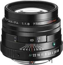 Load image into Gallery viewer, Pentax SMCP-FA 77mm f/1.8 Limited Lens with Case and Hood
