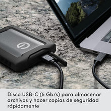 Load image into Gallery viewer, SanDisk Professional 1TB G-DRIVE ArmorATD - Rugged, Durable Portable External Hard Drive HDD, USB-C, USB 3.1 Gen 1 - SDPH81G-001T-GBAND
