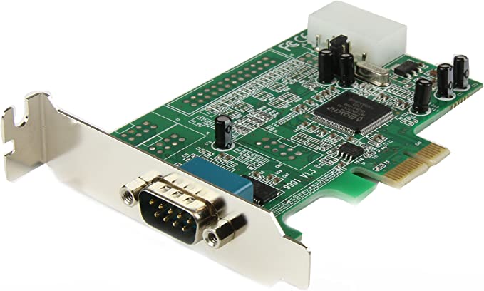 StarTech.com 1 Port Low Profile Native RS232 PCI Express Serial Card with 16550 UART (PEX1S553LP)