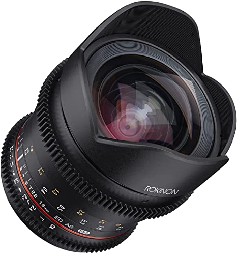 Rokinon 16mm T/2.6 Full Frame Cine Wide Angle Lens for Sony E-Mount, Black (FFDS16M-NEX)