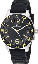 Load image into Gallery viewer, Oceanaut Women's Aqua One Stainless Steel Quartz Watch with Silicone Strap, Black, 18 (Model: OC2810)
