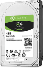 Load image into Gallery viewer, Seagate BarraCuda Mobile Hard Drive 4TB SATA 6Gb/s 128MB Cache 2.5-Inch 15mm (ST4000LM024)
