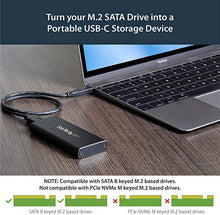 Load image into Gallery viewer, StarTech.com M.2 SSD Enclosure for M.2 SATA SSDs - USB 3.1 (10Gbps) with USB-C Cable - External Enclosure for USB-C Host - Aluminum (SM21BMU31C3)
