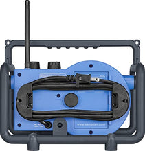 Load image into Gallery viewer, Sangean BB-100 BlueBox AM/FM Ultra-Rugged Digital Receiver with Bluetooth, Blue, 12.4&quot;
