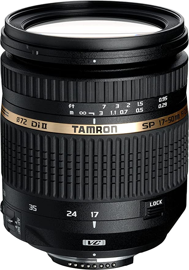 Tamron SP 17-50mm F/2.8 XR Di-II VC LD Aspherical for Nikon APS-C Digital SLR Cameras (6 Year Tamron Limited USA Warranty)
