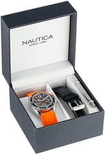 Load image into Gallery viewer, Nautica Men&#39;s Quartz Resin Silicone Watch
