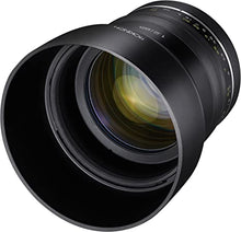 Load image into Gallery viewer, Rokinon Special Performance (SP) 85mm f/1.2 High Speed Lens for Canon EF with Built-in AE Chip, Black
