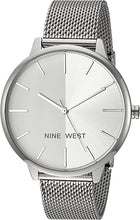 Load image into Gallery viewer, Nine West Women's NW/1981 Sunray Dial Mesh Bracelet Watch
