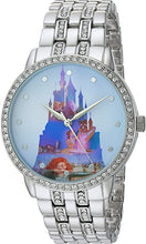 Load image into Gallery viewer, DISNEY Women&#39;s Princess Analog-Quartz Watch with Alloy Strap, Silver, 20 (Model: WDS000066)
