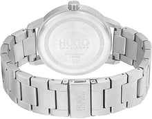 Load image into Gallery viewer, HUGO by Hugo Boss Men&#39;s #Stand Quartz Watch with Stainless Steel Strap, Silver, 20 (Model: 1530140)
