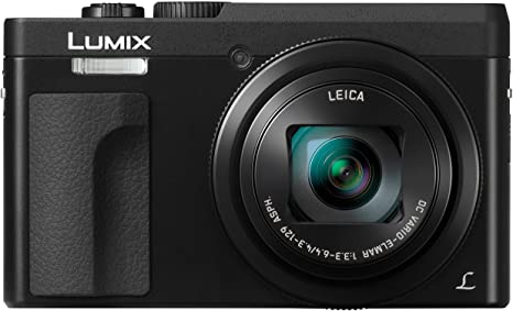 Panasonic LUMIX DC-ZS70K, 20.3 Megapixel, 4K Digital Camera, Touch Enabled 3-Inch 180 Degree Flip-front Display, 30X LEICA DC VARIO-ELMAR Lens, WiFi (Black)