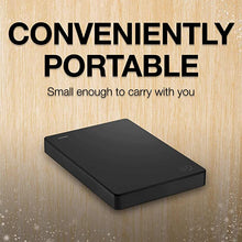 Load image into Gallery viewer, Seagate Portable 1TB External Hard Drive HDD û USB 3.0 for PC, Mac, PlayStation, &amp; Xbox, 1-Year Rescue Service (STGX1000400) , Black
