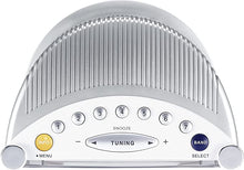 Load image into Gallery viewer, Sangean RCR-3 AM/FM Atomic Digital/Analog Clock Radio (White), One Size
