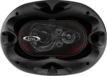 Load image into Gallery viewer, BOSS Audio Systems CH6950 Car Speakers - 600 Watts of Power Per Pair and 300 Watts Each, 6 x 9 Inch, Full Range, 5 Way, Sold in Pairs, Easy Mounting
