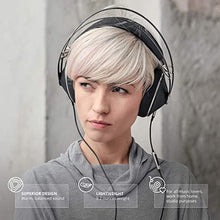 Load image into Gallery viewer, Meze 99 Neo | Wired Over-Ear Headphones with Mic and Self Adjustable Headband | Closed-Back Headset for Audiophiles | Gaming | Podcasts | Home Office
