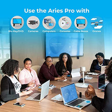 Load image into Gallery viewer, Nyrius Aries Pro Wireless HDMI Transmitter and Receiver to Stream HD 1080p 3D Video from Laptop, PC, Cable, Netflix, YouTube, PS4, Drones, Pro Camera, to HDTV/Projector/Monitor (NPCS600)
