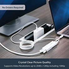 Load image into Gallery viewer, StarTech.com USB C to VGA Adapter with Power Delivery - 1080p USB Type-C to VGA Monitor Video Converter w/ Charging - 60W PD Pass-Through - Thunderbolt 3 Compatible - White (CDP2VGAUCPW)

