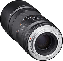 Load image into Gallery viewer, Rokinon 100mm F2.8 ED UMC Full Frame Telephoto Macro Lens for Canon EF Digital SLR Cameras

