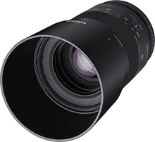 Load image into Gallery viewer, Samyang 100mm F2.8 ED UMC Full Frame Telephoto Macro Lens for Olympus and Panasonic Micro Four Thirds Interchangeable Lens Cameras
