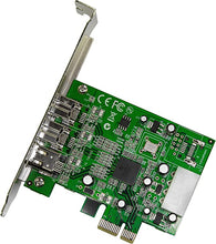 Load image into Gallery viewer, StarTech.com 3 Port 2b 1a 1394 PCI Express FireWire Card Adapter - 1394 FW PCIe FireWire 800 / 400 Card (PEX1394B3)

