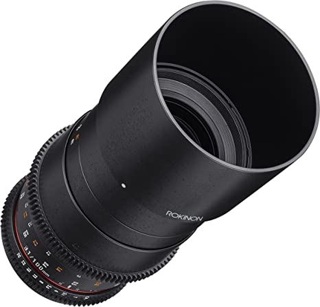 Rokinon Cine DS 100mm T3.1 ED UMC Full Frame Telephoto Macro Cine Lens for Sony E Mount (FE) Interchangeable Lens Cameras