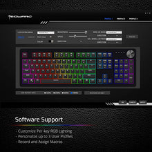 Load image into Gallery viewer, Tecware Spectre Pro, RGB Mechanical Keyboard, RGB LED (Outemu Brown)
