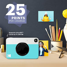 Load image into Gallery viewer, KODAK Printomatic Digital Instant Print Camera - Full Color Prints On ZINK 2x3&quot; Sticky-Backed Photo Paper (Blue) Print Memories Instantly
