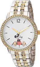 Load image into Gallery viewer, DISNEY Women&#39;s Mickey Mouse Analog-Quartz Watch with Alloy Strap, Two Tone, 19 (Model: WDS000386)
