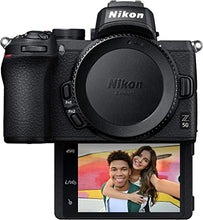 Load image into Gallery viewer, Nikon Z50 Compact Mirrorless Digital Camera with Flip Under Selfie/Vlogger LCD, Body
