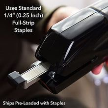 Load image into Gallery viewer, EX-25 Automatic Heavy Duty Electric Stapler - Lifetime Coverage by EcoElectronix - for Professional Daily Use - Staples and Power Cable Included - Full Strip Jam-Free Operation - 25-30 Sheet Max
