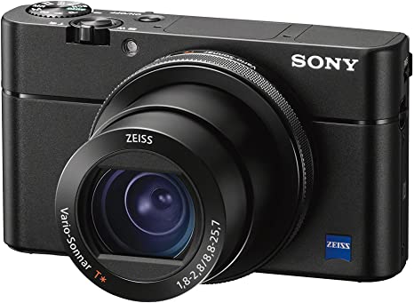 Sony RX100VA (NEWEST VERSION) 20.1MP Digital Camera: RX100 V Cyber-shot Camera with Hybrid 0.05 AF, 24fps Shooting Speed & Wide 315 Phase Detection - 3ö OLED Viewfinder & 24-70mm Zoom Lens - Wi-Fi