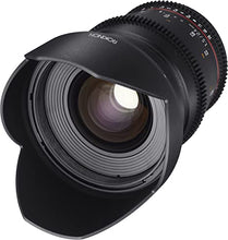 Load image into Gallery viewer, Rokinon Cine DS DS24M-MFT 24mm T1.5 ED AS IF UMC Full Frame Cine Wide Angle Lens for Olympus and Panasonic Micro Four Thirds
