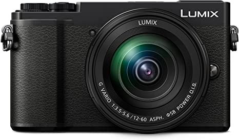 Panasonic LUMIX GX9 4K Mirrorless ILC Camera Body with 12-60mm F3.5-5.6 Power O.I.S. Lens, DC-GX9MK (USA Black)