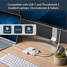 Load image into Gallery viewer, StarTech.com USB C Multiport Adapter - USB-C to DVI-D (Digital) Video Adapter with 60W Power Delivery Passthrough Charging, GbE, USB-A - Portable USB Type-C/Thunderbolt 3 Mini Laptop Dock (DKT30CDVPD)
