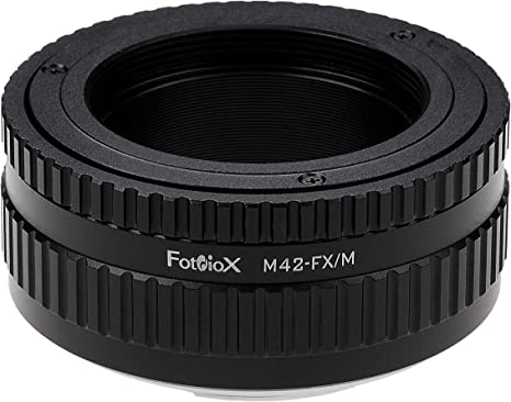 Fotodiox Lens Mount Macro Adapter Compatible with M42 Screw Mount SLR Lens on Fuji X-Mount Cameras