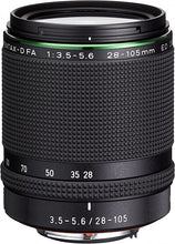 Load image into Gallery viewer, Pentax D FA 28-105mm F3.5-5.6ED DC WR HD Lens (Black)
